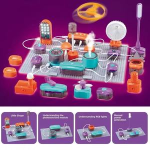 Juguetes STEM <span class=keywords><strong>de</strong></span> Ciencia e Ingeniería, Kits <span class=keywords><strong>de</strong></span> Exploración <span class=keywords><strong>de</strong></span> Circuitos Electrónicos DIY, Juguetes <span class=keywords><strong>de</strong></span> Ensamblaje y Proyectos <span class=keywords><strong>de</strong></span> Ciencias Físicas - Product Image 3