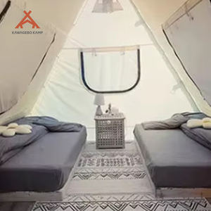 Kawagebo Kamp Maison de luxe personnalisée en structure bois, type hôtel, maison de type retort, tente de glamping pour camping - Product Image 2