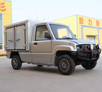 Mini camionnette électrique de véhicule de nouvelle énergie chinoise avec la cabine simple 4x2 et le mini camion électrique moderne de 2 sièges