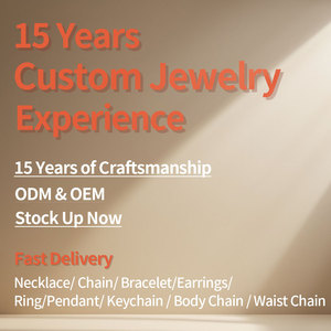 Custom Jewelry 18K PVD Gold Plated Stainless Steel <strong>Accessories</strong> Tarnish Free Waterproof <strong>Fashion</strong> Jewelry - Product Image 1