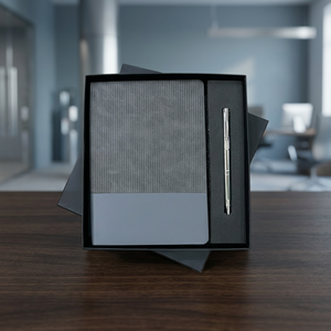 Agenda A5 con Bolígrafo Metálico, 100 Hojas, Impresión UV, Tapa Dura de PU, Set de Regalo para Oficina, Eventos Corporativos y Uso Diario - Product Image 3
