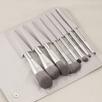 Profession 8 Pièces De Haute Qualité Maquillage Brosse Ensemble Fondation Poudre Fard À Paupières Cosmétiques maquillage Pinceaux Kit