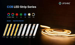 Bandes lumineuses LED COB monochromes 320 puces/m, découpe libre, flexibles, haute densité - Product Image 3