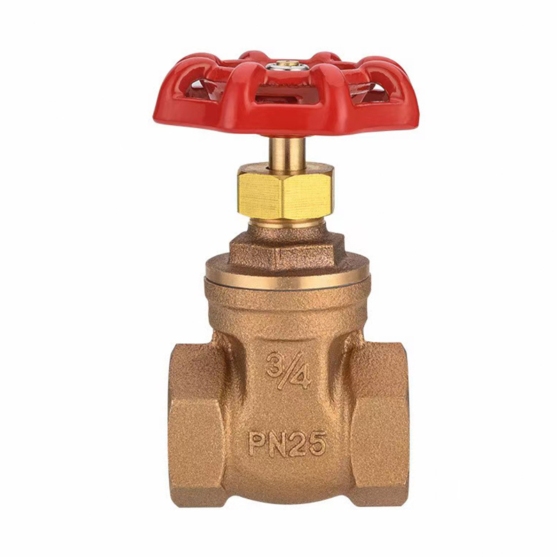 Бронзовый запорный клапан корпуса PN25, стандартный 1/2 ''-2'' запорный клапан NPT/BSP