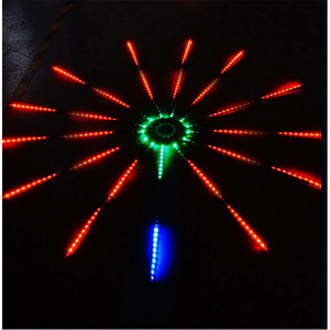 شريط أضواء <span class=keywords><strong>LED</strong></span> عليه ألعاب نارية لون أحمر أخضر أزرق ألوان حلومية لعيد الحب وعيد الميلاد أضواء ألعاب نارية ذكية مع تحكم في الموسيقى عن بعد - Product Image 2