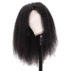 Perruques brésiliennes en cheveux humains naturels avec dentelle frontale, vente en gros à prix abordable, pour femmes noires - Product Image 1
