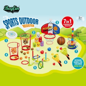 Vòng tròn ném thể thao ngoài trời cho trẻ em 7 trong 1 và các đồ chơi thể thao khác - Product Image 4