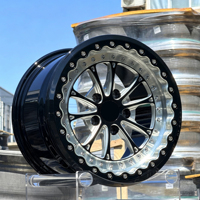 Jantes de course à l'ancienne forgées sur mesure avec système Beadlock, 17 et 18 pouces, 5x120, 5x112, 6x135, 17x10, 15x10, pour Buick, Volkswagen Touareg, F-150