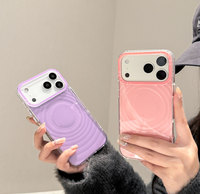 Coques de téléphone pour Apple iPhone 17/16/15/14 Promax, motif clair et ondulé, sensation haut de gamme, nouveau style, personnalisées