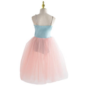 Falda española roja elegante profesional para mujeres y niñas, traje de baile de bailarina, puesta en escena para niños, fiesta, Ballet para niños - Product Image 2