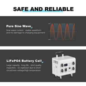 โรงงานจีนผลิตเครื่องกำเนิดไฟฟ้าพกพา AC 3000W แบตเตอรี่ 2560Wh สำหรับตั้งแคมป์กลางแจ้ง - Product Image 5