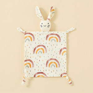 All'ingrosso asciugamani rilassanti in puro cotone che mordono il compagno di sonno per bambini regali di peluche - Product Image 4