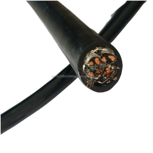 इलेक्ट्रिक केबल कंपनी पुर पॉलीयूरेथेन डबल शेथड शील्ड केबल <span class=keywords><strong>2</strong></span>/<span class=keywords><strong>3</strong></span>/4 कोर 0.75/1/1.5/<span class=keywords><strong>2</strong></span>.5 वर्ग लचीला ड्रैग केबल - Product Image 2