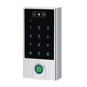 Terminal de contrôle d'accès par empreinte digitale pour couloir, avec clavier et serrure, en gros - Product Image 3
