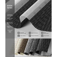 Persianas Zebra Motorizadas ZSTARR con Ajuste de Límite, Cortinas Enrollables Eléctricas Inteligentes con Diseño de Tela Horizontal Personalizado