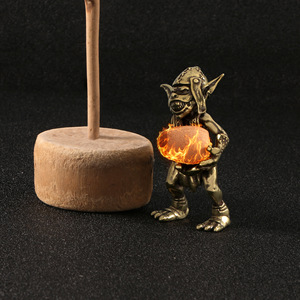 Ornements en laiton Monstre Gobelin Aventure Fantastique Équipe Tueur Chasseur Créatif Fait main Cadeau Lot en vrac Décoration Collection - Product Image 2