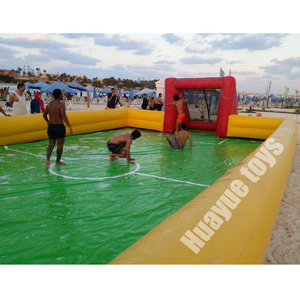 Terrain <span class=keywords><strong>de</strong></span> football gonflable étanche à l'air, terrain <span class=keywords><strong>de</strong></span> football aquatique gonflable pour <span class=keywords><strong>le</strong></span> football humain, jeux <span class=keywords><strong>de</strong></span> team building en bulle - Product Image 1