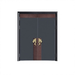 Puerta de Aluminio Fundido <span class=keywords><strong>Carmen</strong></span>, Robusta y Resistente, con Textura Elegante y Aislamiento Acústico Confiable - Product Image 2