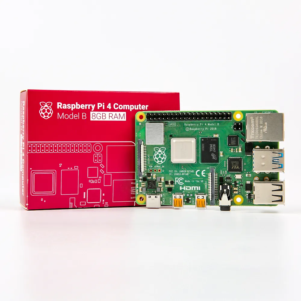 Último Raspberry Pi Modelo B 8GB RAM versión 1,2 BCM2711 Quad core Cortex-A72 brazo v8 1,5 GHz de 64-Bit OS