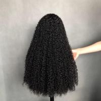 Perruque brésilienne 100 % cheveux humains, la plus vendue, super double drawn, boucles pixie, densité maximale, perruque frontale HD 13x4 pour femmes
