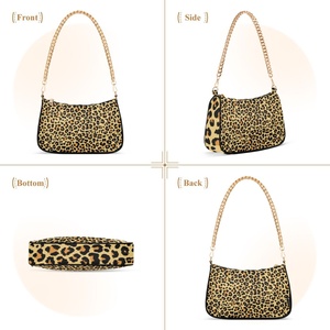 Bolsos de Mano para Mujer con Estampado de Leopardo, Diseño Europeo y Americano de Lujo, Alta Calidad, Venta al Por Mayor - Product Image 2