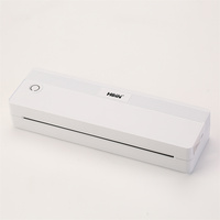 Printer Thermal Mini Portabel Ukuran A4 Nirkabel Tanpa Tinta dengan Baterai 2000mAh Resolusi Tinggi 203dpi Tersedia
