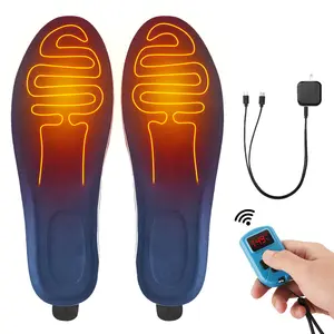 Insole Can Be Cut to Size Washable Foot Warmer Shoe Thermal Heating Heated Insoles Wholesale Insoles Supplier