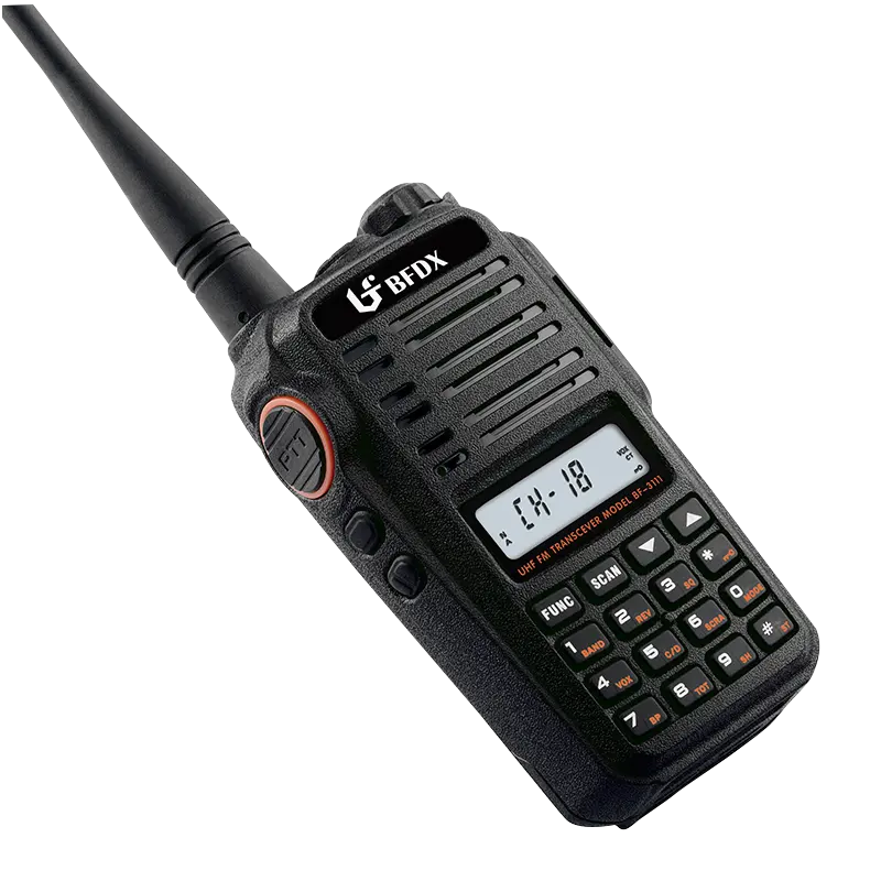 Beifeng BF-3111 analog signal walkie-talkie digital manual FM radio function is suitable for different environments of security