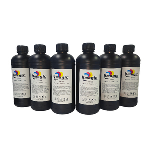 Jaysprinter หมึกพิมพ์ UV แบบแข็งสำหรับ XP600/F1080/I1600/TX800/DX5/DX7/L805/L1800เครื่องพิมพ์ UV CMYK เคลือบเงาสีขาว/ผิวมัน