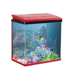 Fish Tank <span class=keywords><strong>Aquarium</strong></span> Goldfish Tank Petit verre écologique Table Top Betta Tank - Product Image 1