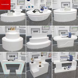 Musée <span class=keywords><strong>de</strong></span> la technologie <span class=keywords><strong>des</strong></span> <span class=keywords><strong>sciences</strong></span> Plastique lumineux <span class=keywords><strong>de</strong></span> forme spéciale Vitrine <span class=keywords><strong>de</strong></span> peinture <span class=keywords><strong>de</strong></span> cuisson écologique à 12 étagères pour exposition - Product Image 1