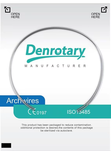 Fornitore della cina commercio all'ingrosso Super elastico Niti Cooper <span class=keywords><strong>TMA</strong></span> arco ortodontico filo retromarcia dentaria staffa ortodontica naturale - Product Image 5