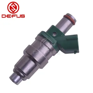 DEFUS nosel injeksi bahan bakar bensin suku cadang otomatis 23209-16110 23250-16110 untuk mobil Jepang untuk Toyota 2FDC-25 1,6 l injektor bahan bakar