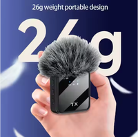 Vente directe d'usine - Microphone sans fil portable F11-2 à double micro avec suppression du bruit, sur mesure