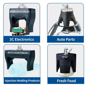 Módulo de agarre neumático de grado alimenticio, garra robótica de tacto suave, pinza de vacío, cilindro de gel de sílice, piezas de succión neumáticas para robots - Product Image 4