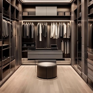 Placard personnalisé moderne et minimaliste de luxe Garde-robes d'affaires portables pour hommes <span class=keywords><strong>Dressing</strong></span> Meubles pour atelier à domicile - Product Image 2