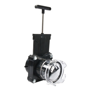 Válvula de desagüe manual para caravana, plástico, negro, para tanque de agua gris, componentes para RV - Product Image 2