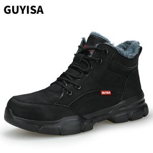 Botas de Seguridad para Hombre GUYISA de Invierno Impermeables, Antideslizantes, con Punta de Acero y Forro Térmico - Product Image 6