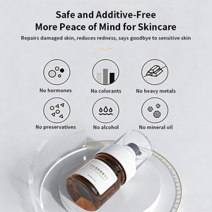 Sérum Réparateur de Barrière Cutanée OEM à la Camomille Anti-Rougeurs, Anti-Inflammatoire, Apaisant pour la Rosacée, Soulagement des Démangeaisons, Soin <span class=keywords><strong>Visage</strong></span> Peaux Sensibles - Product Image 5