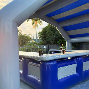 Piscina inflable Bar Verano Evento al aire libre Patio trasero Fiesta Blow up <span class=keywords><strong>Pub</strong></span> con sofá Piscina Inflable Bar Piscina con asientos de aire - Product Image 4