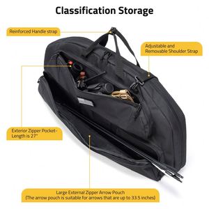 Free Sample Archery Composite <b>Bow</b> Arrow Equipment Soft <b>Large</b> Geometric Compound <b>Bow</b> Bag Quiver Waterproof Anti-Theft Shooting - Product Image 2