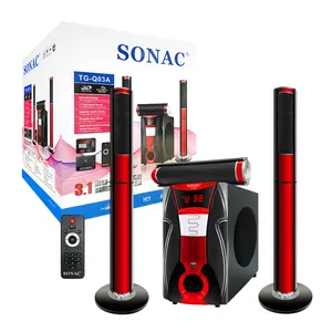 Sonac TG-Q03A novo home theater alto-falante, sistema de áudio, som profissional, dj, grave, alto-falante ativo