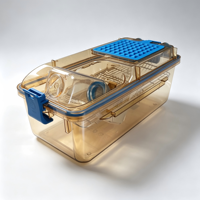 Système de cages IVC pour souris de laboratoire, rack d'élevage de rongeurs à ventilation indépendante avec armoire de contrôle à écran tactile
