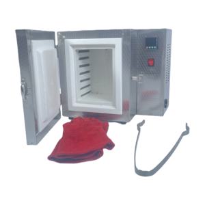 Máquinas de Horno Cuatro Lados para Moldeado de Yeso de Piezas de Joyería de Oro y Plata con Pantalla Digital para Anillos y Pulseras - Product Image 1