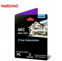 Wallis TAO 7/24 Özelleştirme Hizmeti AEC Koleksiyon Yazılımı 3 Yıllık Lisans Sub DVD Kurulumu 3 Bilgisayar Taslak Çizim