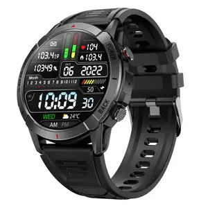 Gaoke Nx10 Smart Sport Horloges Voor Mannen 2023 Hoge Kwaliteit Ruged 1.43 "Ronde Scherm Ip68 Waterdichte Draagbare Apparaten Smartwatch