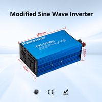 Onduleur Pretiosus Onde sinusoïdale modifiée 300watt 300W DC 12V 24V 48V 60V 72V à AC110V 120V 210V 220V 230V Convertisseur de puissance