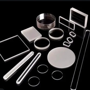 Tấm kính cửa sổ thạch anh silica nóng chảy JGS2, JGS3, tùy chỉnh nhà máy, quang học, độ truyền qua cao 220-2500nm - Product Image 1