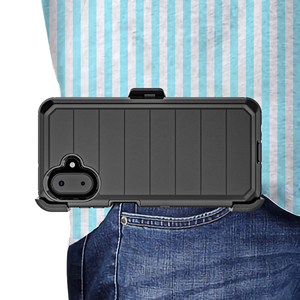 Étui de Téléphone <span class=keywords><strong>Portable</strong></span> Robuste Holster Pro avec Clip <span class=keywords><strong>Ceinture</strong></span> pour <span class=keywords><strong>Samsung</strong></span> Galaxy A07 A26 A36 A56, Coque Arrière en TPU de Protection Renforcée - Product Image 5