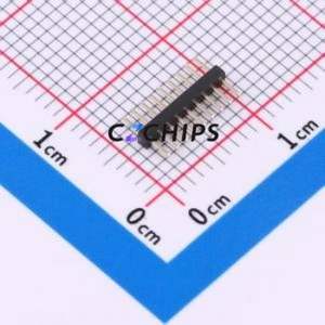 BX-PZ1.0-1-9PZZ Pin Header Through hole Component (THT),P=1mm Connector 1x9P 1mm Pin Header Through Hole - Product Image 2